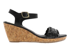 Sandalias Plataforma MELI&ANA Negro para Mujer