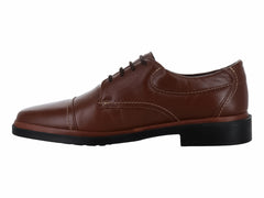 Zapato Paceno de Cuero Caoba para Hombre