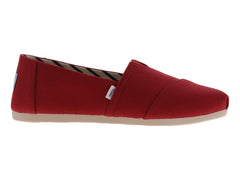 Alpargatas TOMS Rojo para Mujer