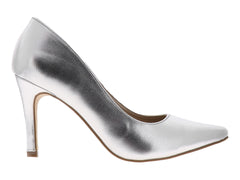 Zapatillas Stiletto Lady Paulina Plata para Mujer