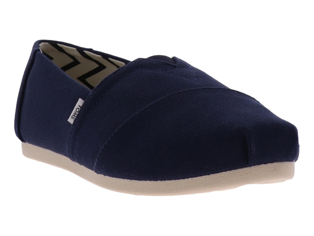 Zapatos Toms Calzado Dama Navy Alpargata 17712 Para Mujer