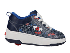 Tenis Patín Heelys Azul Marino, Rojo y Blanco para Niño
