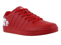 Tenis K-SWISS Court Pro II Logo Rojo para Hombre