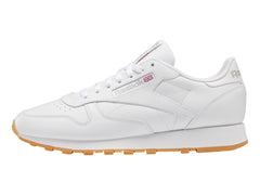 Tenis Reebok Classic Leather Blanco y Gris para Hombre