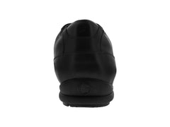 Zapatos Cuadra Piel de Caimán Negro para Hombre