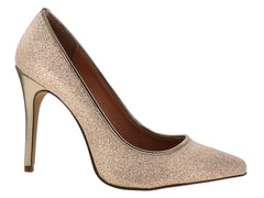 Zapatillas Stiletto Perugia Color Mercurio para Mujer