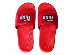 Sandalias Nike Kawa Slide Fun Rojo y Blanco para Niño