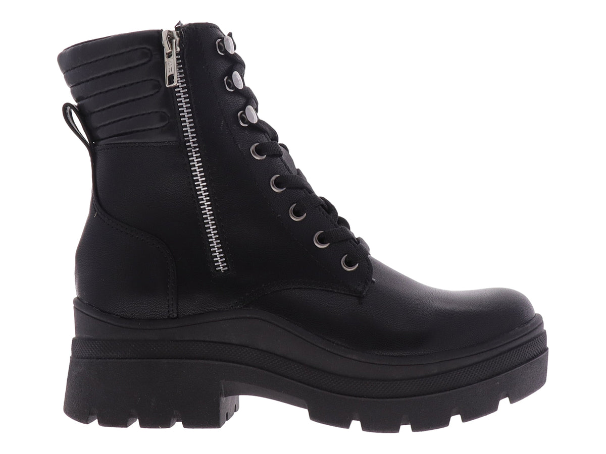 Botines Combat Nomadas Negros para Mujer