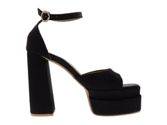 Zapatillas Luna Rosa Negro para Mujer