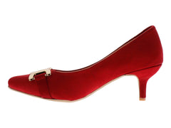 Zapatillas Luna Rosa Rojo para Mujer
