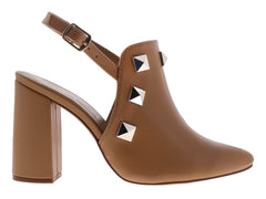 Zapatillas Senties Camel para Mujer