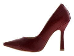 Zapatillas Stiletto Felipe Rivera Rojo para Mujer