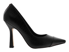 Zapatillas Stiletto Felipe Rivera Negro para Mujer
