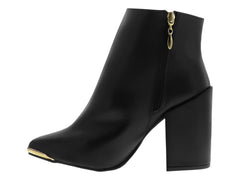 Botines Clasben Brenda Negro para Mujer