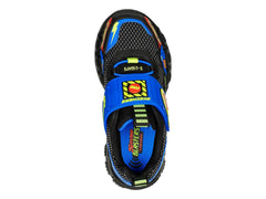 Tenis Skechers Azul y Lima para Niño