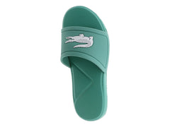 Sandalias Lacoste L.30 Slide Verde y Blanco para Niño