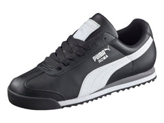 Tenis PUMA Roma Basic Negro Blanco Plata para Hombre