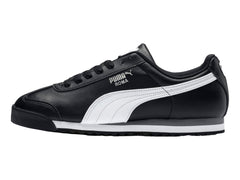 Tenis PUMA Roma Basic Negro Blanco Plata para Hombre