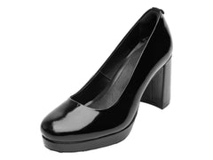 Zapatillas de Tacón Flexi Negro para Mujer