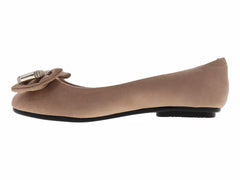 Zapatos Planos Moleca Color Nude para Mujer