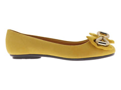 Zapatos Ballerinas Moleca Color Mostaza para Mujer