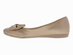 Zapatos Flats Meli&Ana Color Oro para Mujer