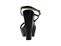 Zapatillas Sary Charol Negro para Mujer