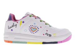 Tenis GOSH Blanco y Fucsia para Niña