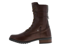 Botas Nevada Piel Sorrento Café para Mujer