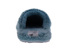 Pantuflas Cabrales Peluche Azul Cielo para Mujer
