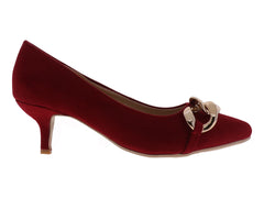 Zapatillas Luna Rosa Rojo para Mujer