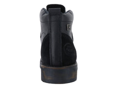 Botas Casuales Jeep Negro de Piel para Hombre
