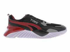 Tenis Sport Time Negro Rojo para Hombre