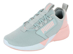 Tenis PUMA Retaliate Tongue Fresh Gris y Violeta para Mujer