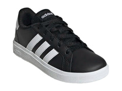 Tenis Adidas Grand Court 2.0 Negro y Blanco para Niño