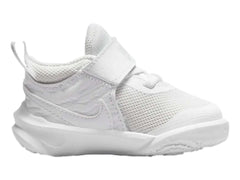 Tenis Nike Team Hustle D 10 Blancos para Niño