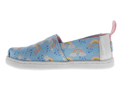 Tenis TOMS Azul con Diseño de Nubes para Niña