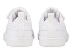 Tenis PUMA Rickie AC Blanco y Gris para Niño
