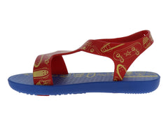 Sandalias Ipanema Azul y Rojo para Niño