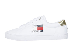 Tenis Tommy Hilfiger Side Flag Blanco para Mujer