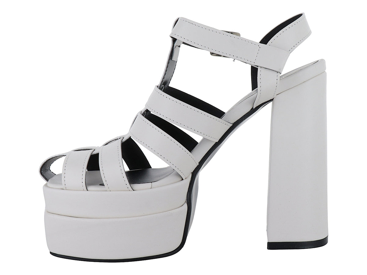 Sandalias de Plataforma Perugia Latte para Mujer