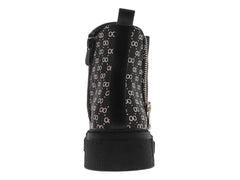 Botines de Plataforma Roze Negros para Mujer