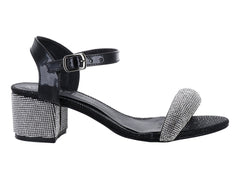 Zapatillas de Fiesta ROZE Color Negro para Mujer