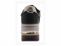 Tenis Casuales Be and Red Negros para Mujer