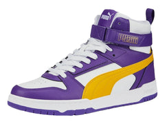 Tenis PUMA RBD Game Morado, Amarillo y Blanco para Hombre