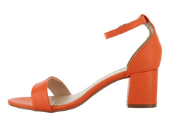 Sandalias Lady Paulina Naranja para Mujer