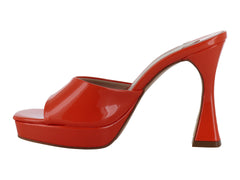 Zapatillas Lady Paulina Naranja de Charol para Mujer