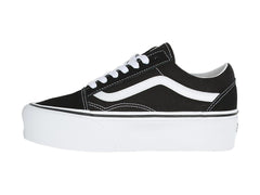 Tenis Vans Old Skool Stackform Negro y Blanco para Mujer