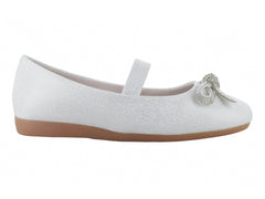 Zapatos Planos Miss Pink Color Oro para Niña