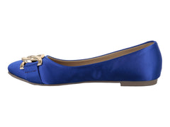 Zapatos Planos Ballerina MELI&ANA Azul Rey para Mujer